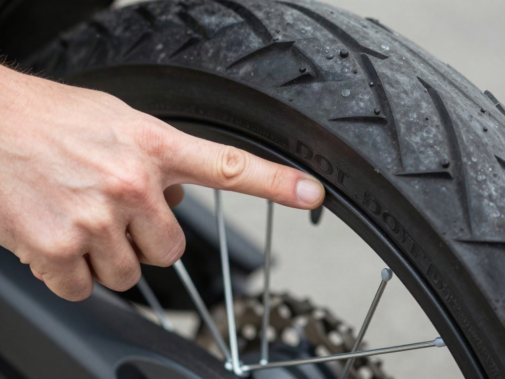 Motorrad Reifen DOT