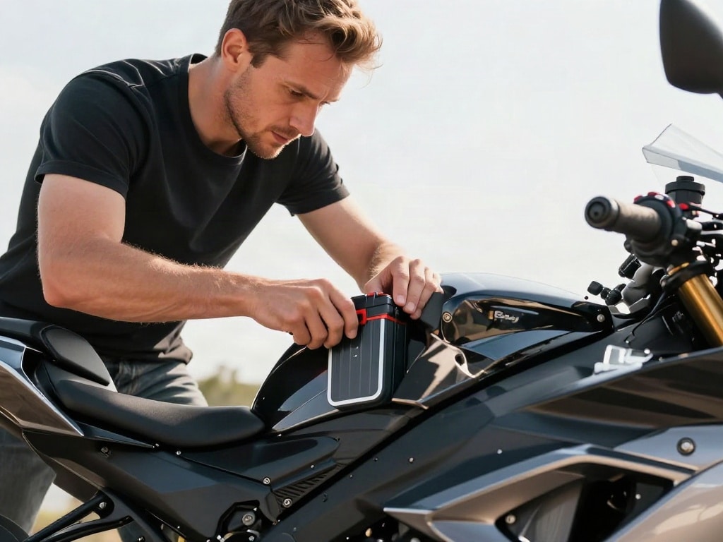 Lithium Motorradbatterie
