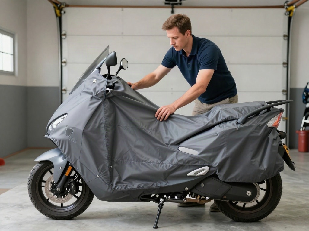 Motorrad im Winter lagern