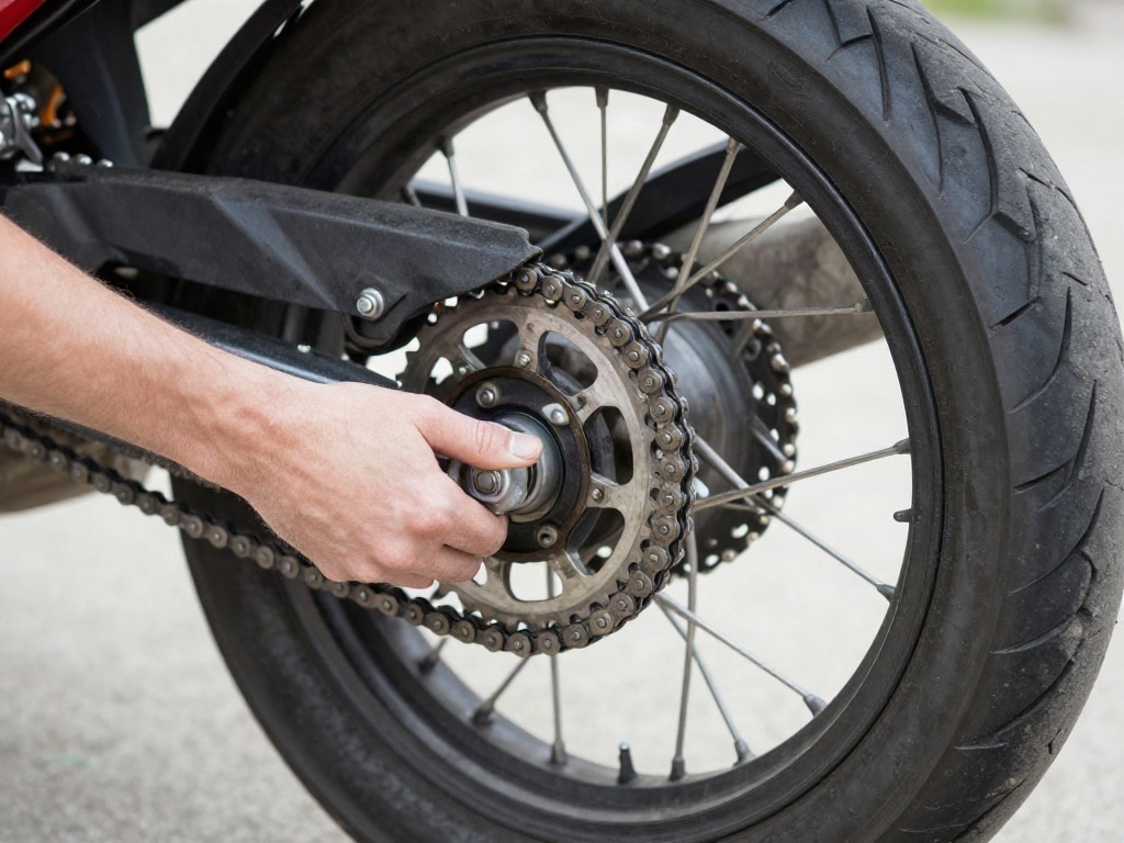 Motorrad Kettensatz