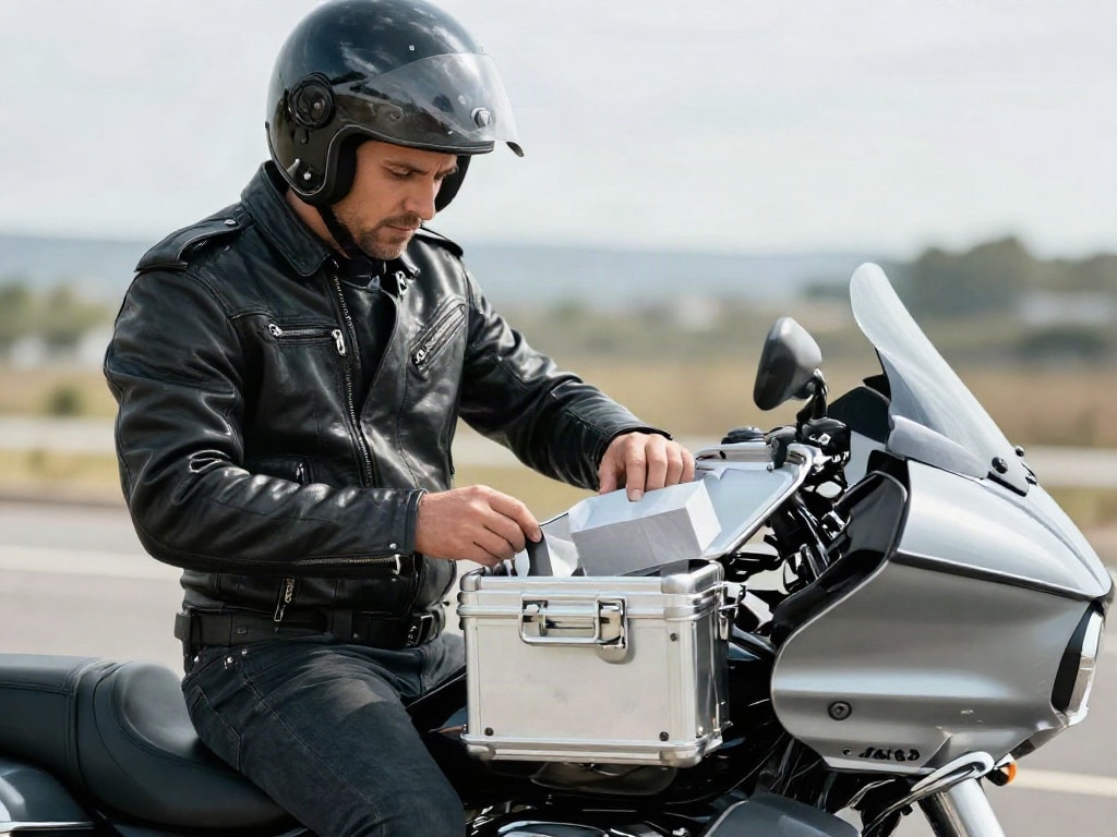 Motorrad Koffer oder Taschen