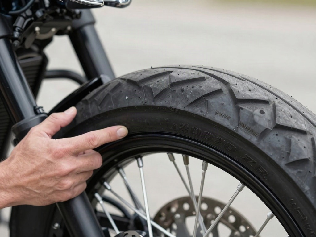 Motorrad Reifen Kennzeichnung