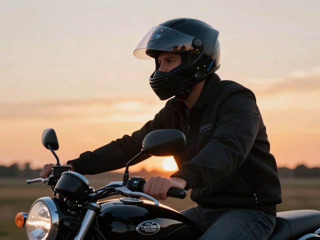 Motorradhelm Visier wechseln