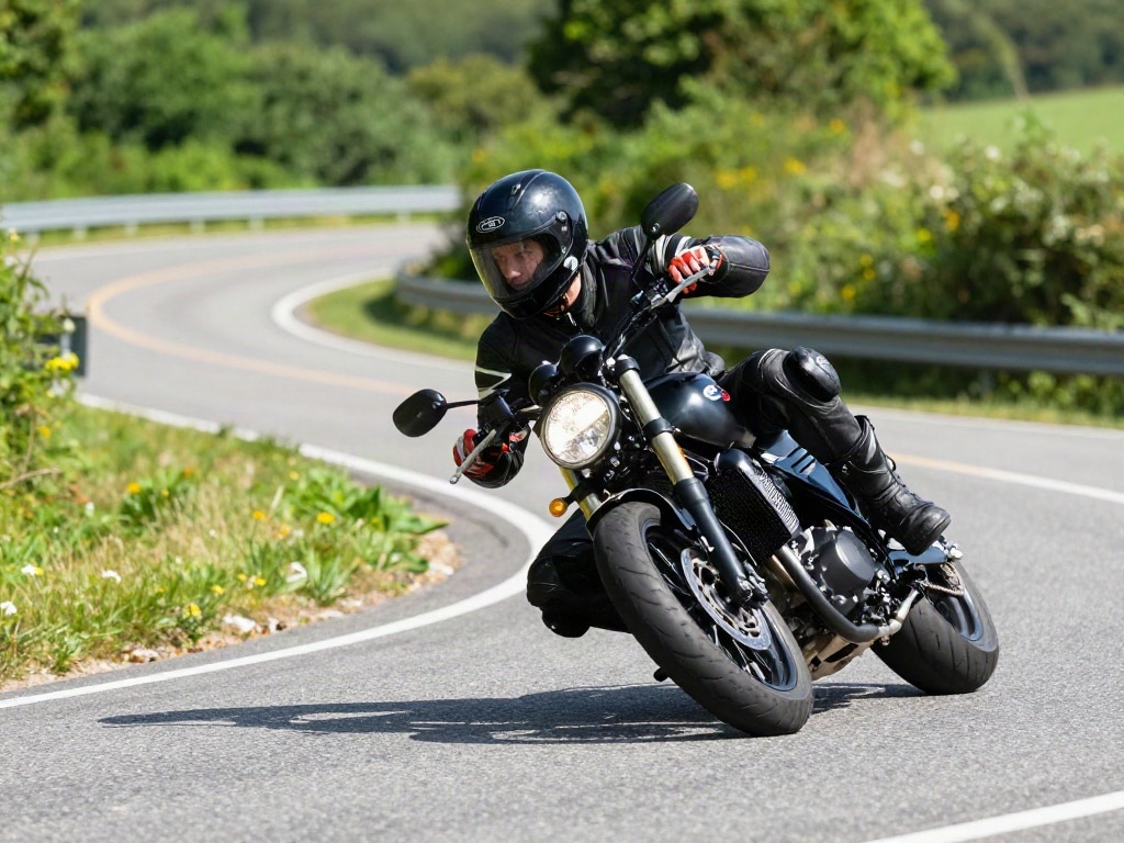 Motorrad Reifen einfahren