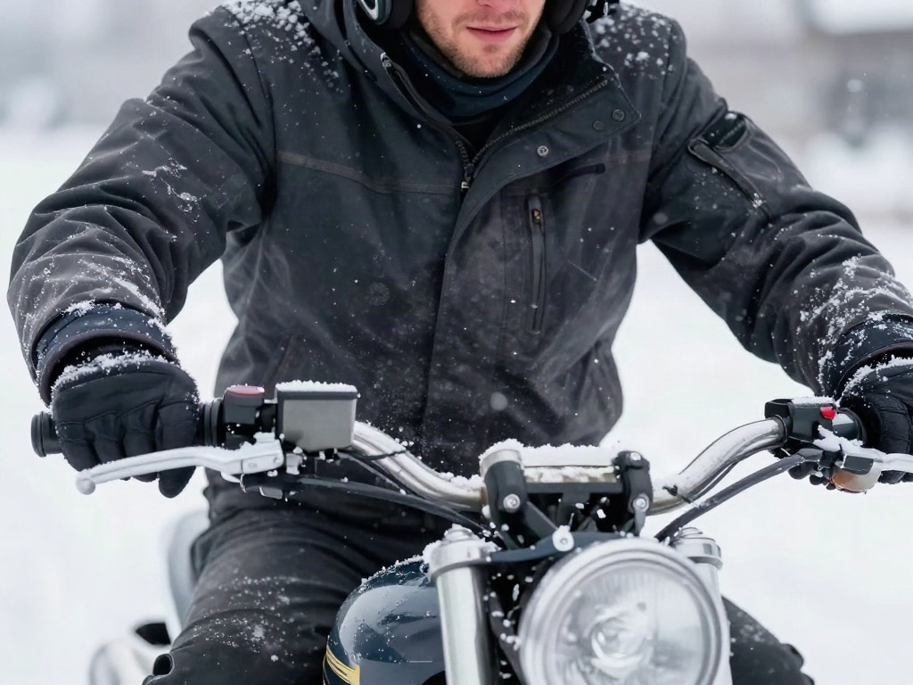 Motorrad Winterhandschuhe